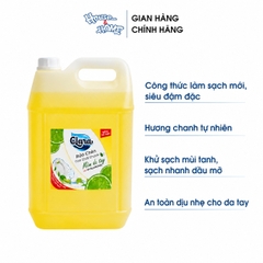 Nước rửa chén Clara - Tinh chất chanh - 9,5kg