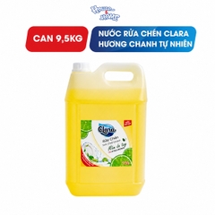 Nước rửa chén Clara - Tinh chất chanh - 9,5kg