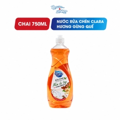 Nước rửa chén Clara - Tinh chất gừng quế