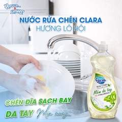 Nước rửa chén Clara - Tinh chất lô hội