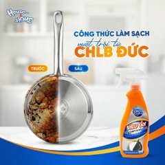 Siêu tẩy cặn cháy và dầu mỡ Clara - chai 500ml