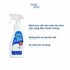 Dung dịch tẩy cặn canxi Clara - chai 500ml