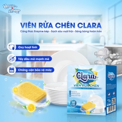 Viên rửa chén Clara 18 gam/viên