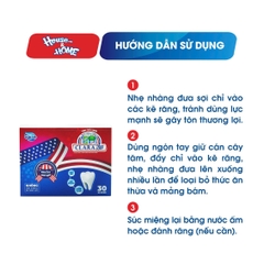 Combo 12 hộp Tăm chỉ nha khoa Clara Kiss - Hộp 30 cái