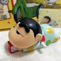 Đồ Chơi Bò Bằng Cót Cho Bé, Mô Hình Nhân Vật-Chan Vặn Dây Cót Không Cần Pin