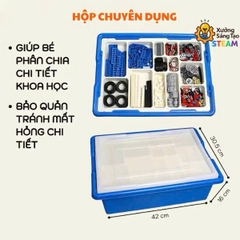 Bộ Lắp Ghép Khoa Học STEAM Cho Bé – Lắp Ráp Mô Hình Cơ Khí