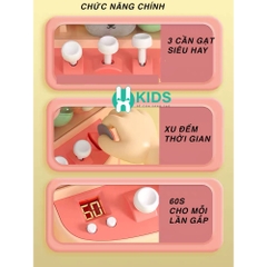 Máy gắp thú bông cỡ lớn hình pony , thỏ trắng , khủng long ,heo hồng kèm xu đếm thời gian, có nhạc có đèn cho bé