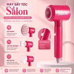 Bộ Đồ Chơi Làm Tóc Cho Bé Hair Salon 23 Chi Tiết Kèm Máy Sấy Và Máy Duỗi Tóc
