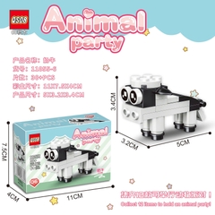 Bộ Lắp Ghép Động Vật 12 Mẫu Mini Cho Bé – Mã 11055B