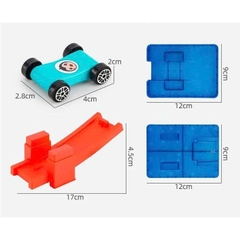 Bộ Đồ Chơi Đường Đua Ô Tô Trượt Nhiều Tầng Kèm Xe Cho Bé – 666-3