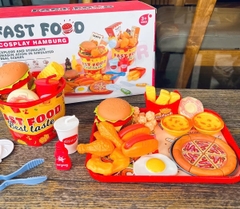 Set Đồ Chơi Đồ Ăn Nhanh 68 Chi Tiết Cho Bé Nhập Vai