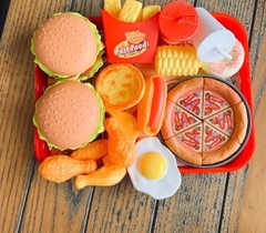Set Đồ Chơi Đồ Ăn Nhanh 68 Chi Tiết Cho Bé Nhập Vai