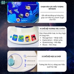 Quả Địa Cầu Thông Minh HOLA Cảm Ứng Cho Bé 3+