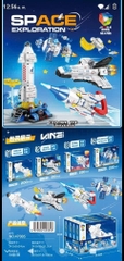 Lego Phi Hành Vũ Trụ 4in1 – Bộ 4 Hộp Lắp Ráp Khám Phá Không Gian