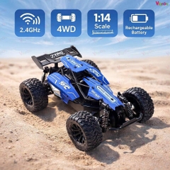 Xe Địa Hình Điều Khiển Từ Xa 2.4GHz DH666-84D Có Giảm Xóc