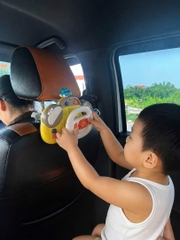 ĐỒ CHƠI GIÁO DỤC SỚM- VÔ LĂNG XE HƠI ĐIỆN TỬ CÓ ĐÈN NHẠC GIÚP BÉ RÈN LUYỆN TAY, PHÁT TRIÊN TƯ DUY CỰC THÚ VỊ