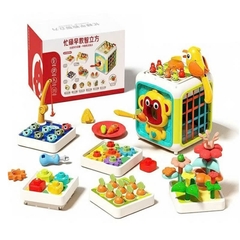 Đồ Chơi Khỉ Bận Rộn Busy Monkey – Khối Đồ Chơi Đa Năng Cho Bé