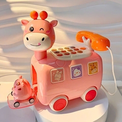 Đồ Chơi Điện Thoại Đa Năng Cho Bé Có Nhạc, Đèn, Piano  – ĐỒ CHƠI “ BẬN RỘN ” SIÊU CUỐN CHO BÉ