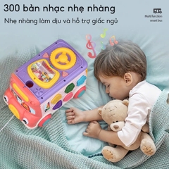 Xe Buýt Bận Rộn Thông Minh Đa Chức Năng Cho Bé – 6 Mặt Chơi Giáo Dục