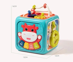 Khối Bận Rộn 6 mặt - Đồ Chơi Đa Năng 6 Trong 1 Cho Bé Activity Cube