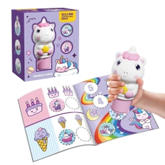 Con Dấu Sticker Ngựa Pony ME-179 Kèm Album – Khay 12 Hộp