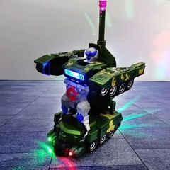 Xe Biến Hình Robot Điều Khiển Từ Xa Có Đèn Nhạc – 2 Mẫu