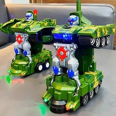 Xe Biến Hình Robot Điều Khiển Từ Xa Có Đèn Nhạc – 2 Mẫu