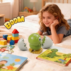 Đồ Chơi Trứng Nở Biến Hình Jumping Egg 3 Mẫu Cho Bé