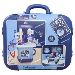 Vali Nghề Bác Sĩ 3in1 26 Chi Tiết Cho Bé – Bộ Đồ Chơi Nhập Vai Bác Sĩ