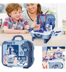 Vali Nghề Bác Sĩ 3in1 26 Chi Tiết Cho Bé – Bộ Đồ Chơi Nhập Vai Bác Sĩ