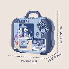 Vali Nghề Bác Sĩ 3in1 26 Chi Tiết Cho Bé – Bộ Đồ Chơi Nhập Vai Bác Sĩ