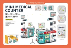 Bộ Đồ Chơi Bác Sĩ Mini Medical Counter 49 Chi Tiết Cho Bé