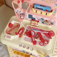 Bộ Đồ Chơi Bác Sĩ Cho Bé 34 Chi Tiết Little Doctor Có Bàn Khám