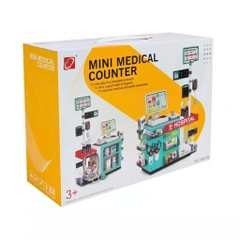 Bộ Đồ Chơi Bác Sĩ Mini Medical Counter 49 Chi Tiết Cho Bé