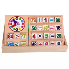 Bộ Đồ Chơi Toán Học Montessori Bằng Gỗ 1-100 Cho Bé