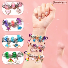 Bộ Làm Vòng Tay DIY Pandora Cho Bé – Hộp Phụ Kiện Trang Sức