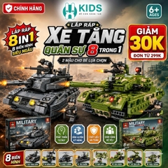 Đồ Chơi Lắp Ráp Xe Tăng Quân Sự 8 Trong 1 – 2 Phân Loại