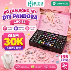 Bộ Làm Vòng Tay DIY Pandora Cho Bé – Hộp Phụ Kiện Trang Sức