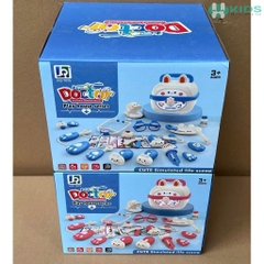 Bộ Đồ Chơi Bác Sĩ 48 Chi Tiết Có Ống Nghe, Tiêm Mô Phỏng Cho Bé