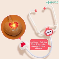 Bộ Đồ Chơi Bác Sĩ 48 Chi Tiết Có Ống Nghe, Tiêm Mô Phỏng Cho Bé