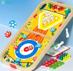 Bàn Cờ Gỗ 5in1 Cho Bé