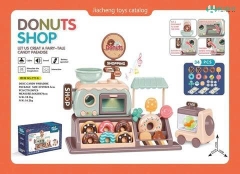 Đồ Chơi Cửa Hàng Bánh Donut 34 Chi Tiết Có Đèn Nhạc