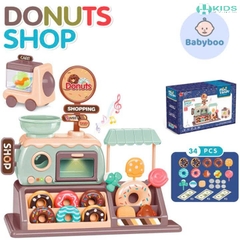 Đồ Chơi Cửa Hàng Bánh Donut 34 Chi Tiết Có Đèn Nhạc