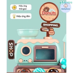 Đồ Chơi Cửa Hàng Bánh Donut 34 Chi Tiết Có Đèn Nhạc