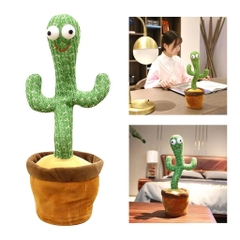Đồ Chơi Cây Xương Rồng Nhảy Múa Nhại Giọng Phát Nhạc Mã 080-1 - XKIDS