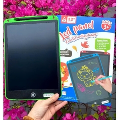 Bảng Viết Vẽ LCD Đa Sắc 12 Inch Cho Bé – Kèm Bút Và Nút Xó – Mã BB1202C