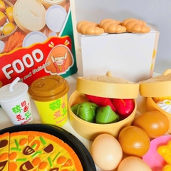 Bộ Đồ Chơi Đồ Ăn Dimsum 88 Chi Tiết Cho Bé