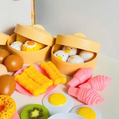 Bộ Đồ Chơi Đồ Ăn Dimsum 88 Chi Tiết Cho Bé