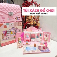 Túi Xách Búp Bê Biến Hình Phòng Ngủ Cho Bé – Mã 6688-1BB