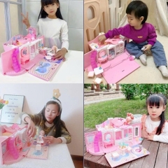 Túi Xách Búp Bê Biến Hình Phòng Ngủ Cho Bé – Mã 6688-1BB